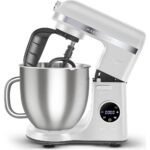 Karaca Mastermaid Chef Ultra D2000W Dijital Ekranlı Hamur Yoğurma Makinesi Matte White 7l