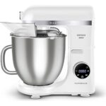 Karaca Mastermaid Chef Ultra D2000W Dijital Ekranlı Hamur Yoğurma Makinesi Matte White 7l - Görsel 2
