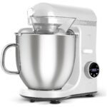 Karaca Mastermaid Chef Ultra D2000W Dijital Ekranlı Hamur Yoğurma Makinesi Matte White 7l - Görsel 3