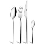 Jumbo 2006 24 Parça 6 Kişilik Tatlı Çatal Kaşık Bıçak Takımı