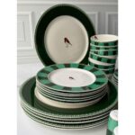 Rossev Kahvaltı Takımı Bird Green 48 Parça 6 Kişilik - Görsel 3