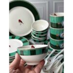 Rossev Kahvaltı Takımı Bird Green 48 Parça 6 Kişilik - Görsel 5