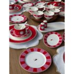 Rossev Kahvaltı Takımı Bird Red 58 Parça 6 Kişilik - Görsel 3