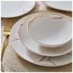 Güral Porselen Camelia 54 Parça 12 Kişilik Yemek Takımı 6687 - Görsel 4