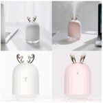 AyrStore Aromaterapi Hava Nemlendirici Dekoratif USB Şarjlı Tavşan Nemlendirici - Görsel 3