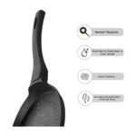 Amboss Vento Döküm Granit Kaplama 26 cm Krep Tavası - Görsel 3