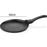 Amboss Vento Döküm Granit Kaplama 26 cm Krep Tavası - Görsel 5