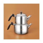 Karaca Asiye Maxi Çaydanlık Takımı Siyah