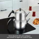 Karaca Asiye Maxi Çaydanlık Takımı Siyah - Görsel 4