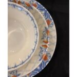 Color Craft Tulü Porselen 6 Kişilik 24 Parça Taç Desen Yemek Takımı - Görsel 5