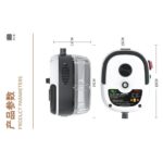 Mkjinmei Mkjınmeı Buharlı Temizleyici, Küçük Ev Dezenfeksiyon Temizleme Makinesi (Yurt Dışından) - Görsel 2