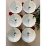 Venüs Home Decoration Mavi Gelincik 6 Adet Çorba Kasesi - Görsel 2