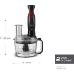 Karaca Pro Multimax 6 In 1 Çok Amaçlı Mutfak Robotu Black - Görsel 2