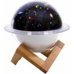 AyrStore Aromaterapi Hava Nemlendirici Gece Lambası Uzay Model Satürn Oda Kokusu - Görsel 5