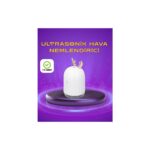 AyrStore Renkli LED Işıklı ve Sürekli Spreyli Masa Nemlendirici