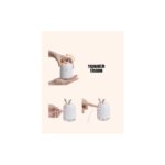 AyrStore Renkli LED Işıklı ve Sürekli Spreyli Masa Nemlendirici - Görsel 3