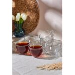 Perotti Boncukbağı 6'lı 200ml Cam Çay Fincanı- 14872