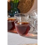 Perotti Boncukbağı 6'lı 200ml Cam Çay Fincanı- 14872 - Görsel 2