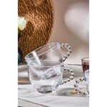 Perotti Boncukbağı 6'lı 200ml Cam Çay Fincanı- 14872 - Görsel 3