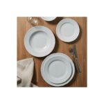 Güral Porselen Venedik Serisi 24 Parça Şık ve Dayanıklı Porselen Yemek Takımı – Günlük ve Özel Kullanım İçin - Görsel 3