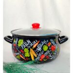 Farm Emaye Tencere 2750 ml 20 cm Çap Süt Yoğurt Reçel Tenceresi - Görsel 2