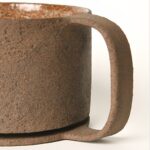 Ruq Ceramics Toffee Kahverengi Kahve Fincanı – El Yapımı 180 ml Stoneware Seramik Kupa - Görsel 3