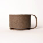 Ruq Ceramics Toffee Kahverengi Kahve Fincanı – El Yapımı 180 ml Stoneware Seramik Kupa - Görsel 4