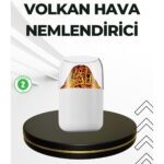 AyrStore USB Şarjlı Volkanik Tasarımlı Buhar Makinesi