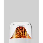 AyrStore USB Şarjlı Volkanik Tasarımlı Buhar Makinesi - Görsel 5