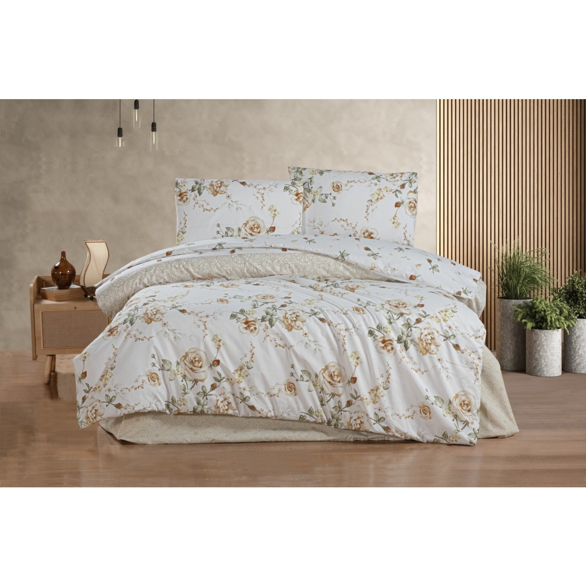 110001237586832.jpg Bella Home Çift Kişilik Nevresim Takımı Bellahome - Görsel 1