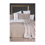 Çeyiz Diyarı Zebra 10 Parça Battaniyeli Çeyiz Seti Bej