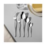 Nehir Sultan Saten 6 Kişilik 30 Parça Çatal Kaşık Takımı