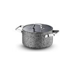 Brioni Stone-Age 20 cm Çizilmez Yanmaz Yapışmaz Derin Tencere - Görsel 5