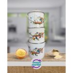 Emaye Market Emaye Patates Soğan Kovası Bakraç Yoğurt Tenceresi (24 CM10LT) (26CM13LT)(28CM16 Lt) 3 Lü Set