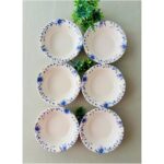 Venüs Home Decoration Mor Menekşe Model Modern 6 Adet Çorba Kasesi - Görsel 2