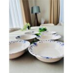 Venüs Home Decoration Mor Menekşe Model Modern 6 Adet Çorba Kasesi - Görsel 3