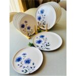 Venüs Home Decoration Mor Menekşe Pasta Servis Takımı 6 Kişilik 12 Parça - Görsel 3