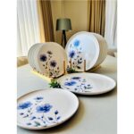 Venüs Home Decoration Mor Menekşe Pasta Servis Takımı 6 Kişilik 12 Parça - Görsel 4