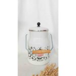 Cooking Class Emaye Otantik Bayrak 2 Litre 12 cm Çap Süt Yoğurt Bakliyat Çay Şeker Bakracı