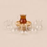 Mien 6'lı Kulplu Cam Bardak - Şeffaf