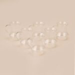 Mien 6'lı Kulplu Cam Bardak - Şeffaf - Görsel 2