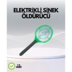 AyrStore Taşınabilir Elektronik Sinek Kovucu | Balkon, Bahçe ve Kamp Için Ideal