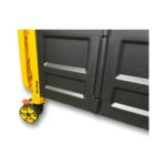 Portakap 4 Büyük Tekerlekli, Merdiven Çıkabilir, 40 kg Taşıma Kapasiteli, 55 Litre Sarı Katlanır Alışveriş Arabası - Görsel 3