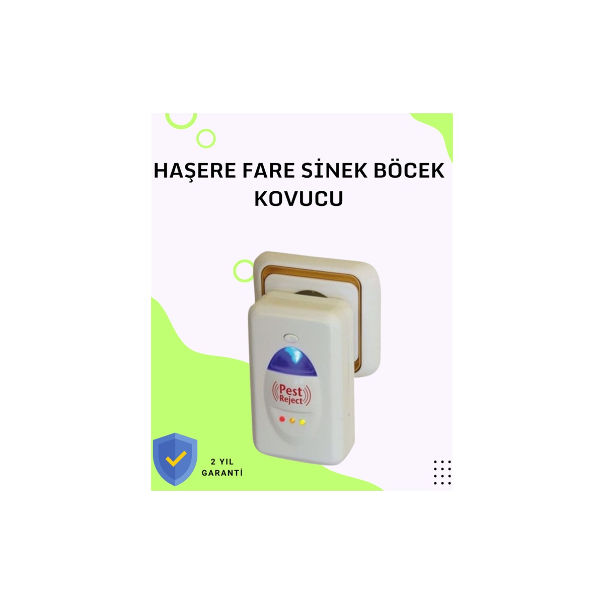 110001238261909.jpg AyrStore Bakım Gerektirmeyen Ultrasonik Haşere Kovucu – Uzun Ömürlü Kullanım - Görsel 1