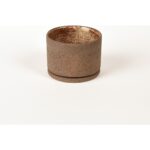 Ruq Ceramics Toffee Kahverengi Espresso Fincanı – El Yapımı 80 ml Stoneware Seramik Kupa