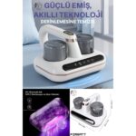 Ultrasonik Akıllı Uv Süpürge Yatak Halı Koltuk Için Sessiz Güçlü Emiş Teknolojisi Şarjlı Süpürge