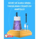 AyrStore Çocuk ve Evcil Hayvan Dostu Sivrisinek Yakalama Lambası