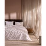 Madame Coco Rotule Tek Kişilik %100 Pamuk Ranforce Nakışlı Nevresim Takımı - Pudra