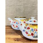 Topkapı Desenli Emaye Çaydanlık - Avşar - Görsel 2