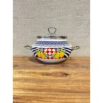 Avşar Alaaddin Desen Emaye Tencere -Avşar